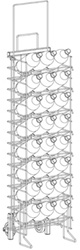 Soda Bottle Display, Water Bottle, and Wine Bottle Display Stand